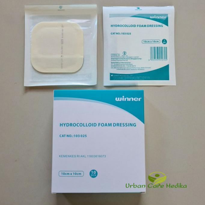 Jual HYDROCOLLOID FOAM DRESSING SEPERTI DUODERM PLESTER LUKA DECUBITUS