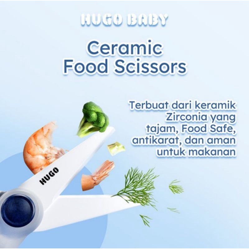 HUGO BABY Ceramic Baby Food Scossors