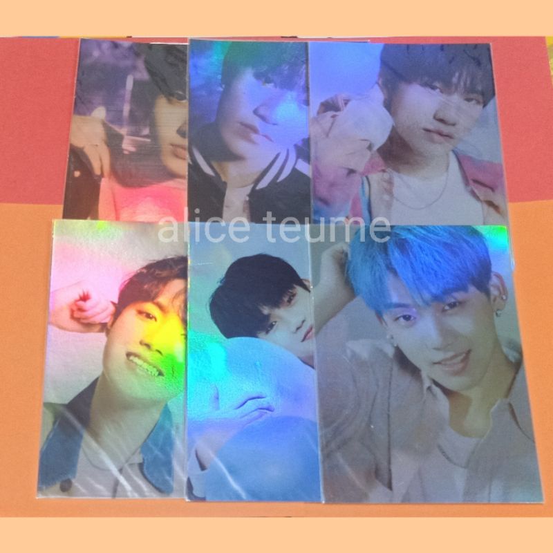 OFFICIAL POSTCARD PHOTOCARD TREASURE HYUNSUK YEDAM DOYOUNG