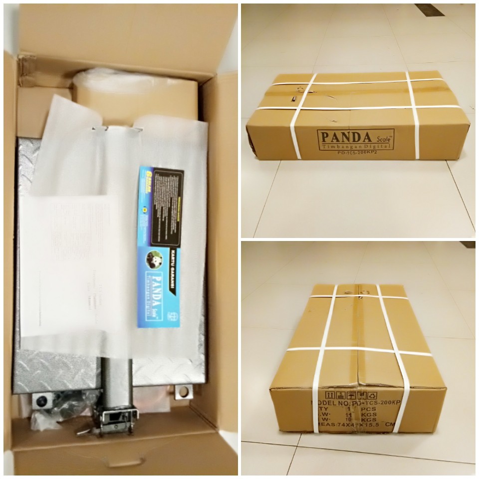 Timbangan Digital 200kg Timbangan Barang Paket Sembako PANDA SCALE