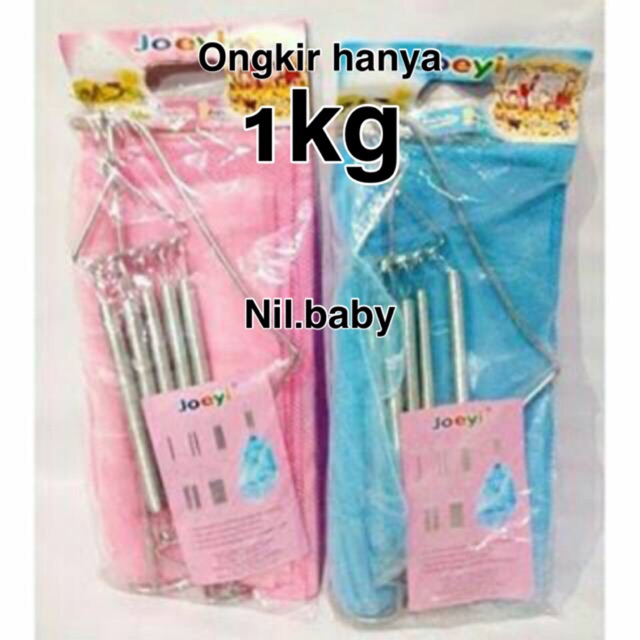 FREE ONGKIR Ayunan 5 per MURAH Ayunan lima per Ayunan Bayi + kain + segitiga