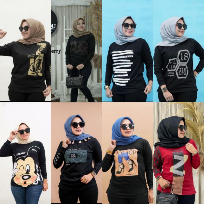 (COD) ORIGINAL NO KW DIJAMIN..  Kaos Zolaqu