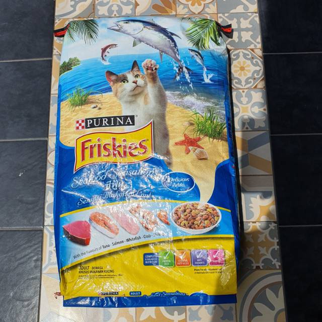 Friskies Seafood Sensation 7kg - Makanan Kucing Dewasa Friskies 