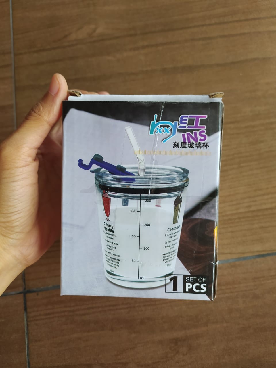 Hygge Glass Cup 350 Ml | Botol Gelas Minum Kaca Ramah Lingkungan