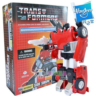 MAINAN & HOBI FIGURE ACTION FIGURE HASBRO TRANSFORMERS AUTOBOT SIDE SWIPE G1 SIDESWIPE HR677W