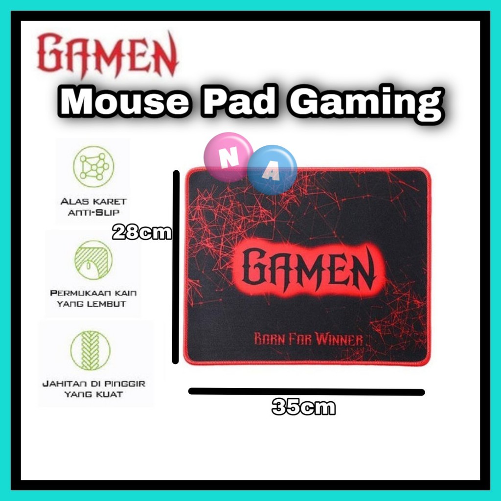 Mousepad Gaming Gamen Anti Selip - Mouse Pad MP2