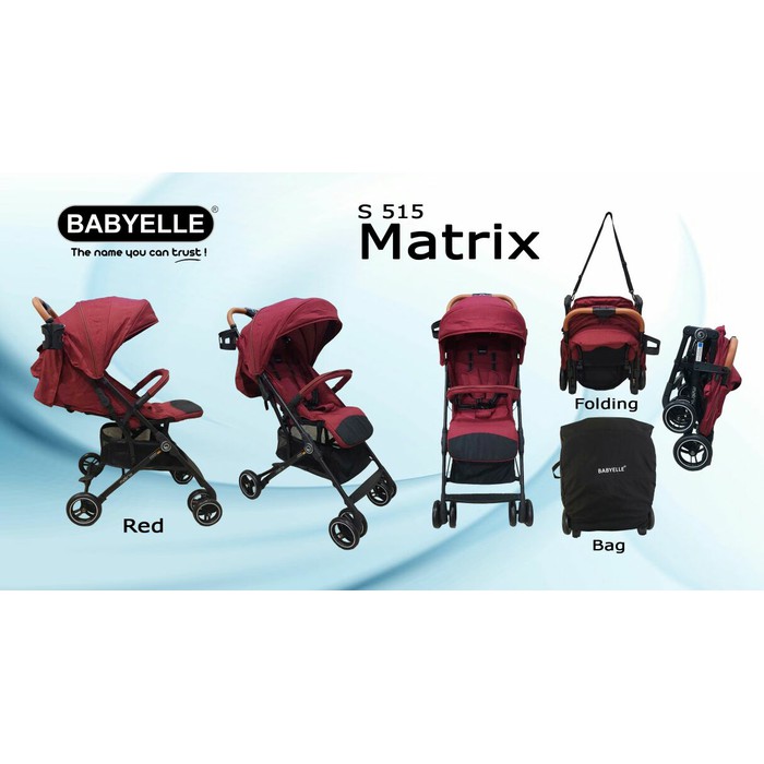 stroller babyelle matrix kereta dorong bayi