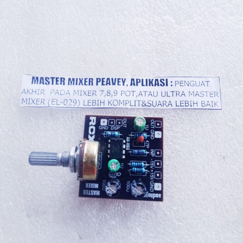 Master Mixer Peavey 1 Potensio by Elite