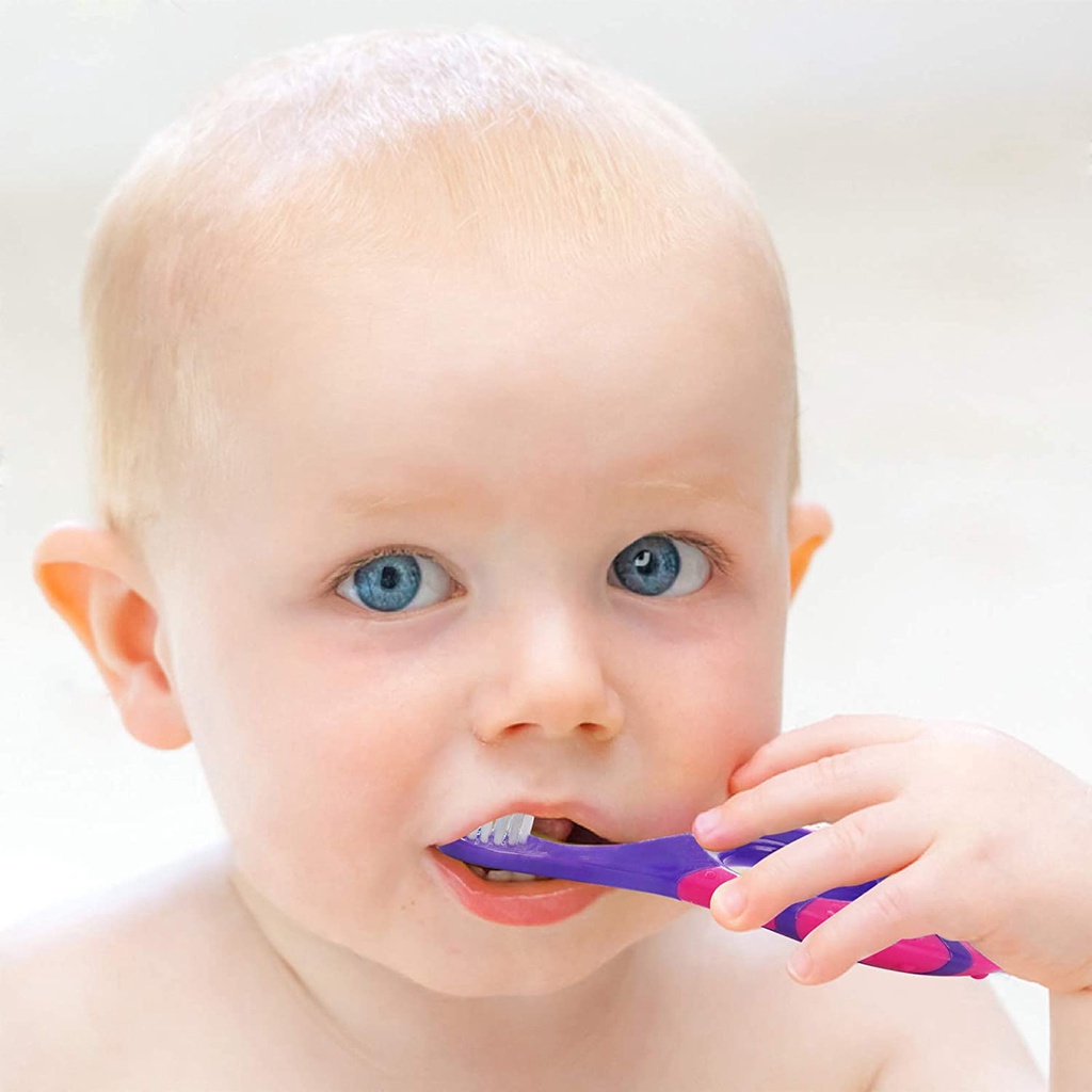 (Isi 2pcs) Baby Tooth brush/ Sikat Gigi Bayi Step One