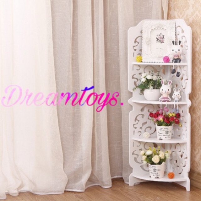 Banting Harga 🍭🍭🍭 Rak Sudut Dekorasi 4 Tingkat Serbaguna / Corner Standing Rack axlx7JiM0N6Nn