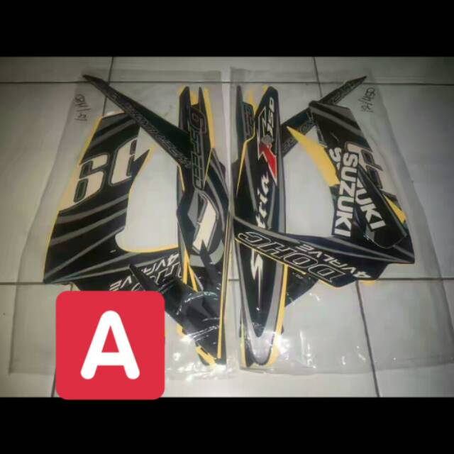striping sticker lis standar ori SATRIA F 150 2012 SATRIA FU BARONG 2012 SATRIA 2012 SATRIA BARONG 2