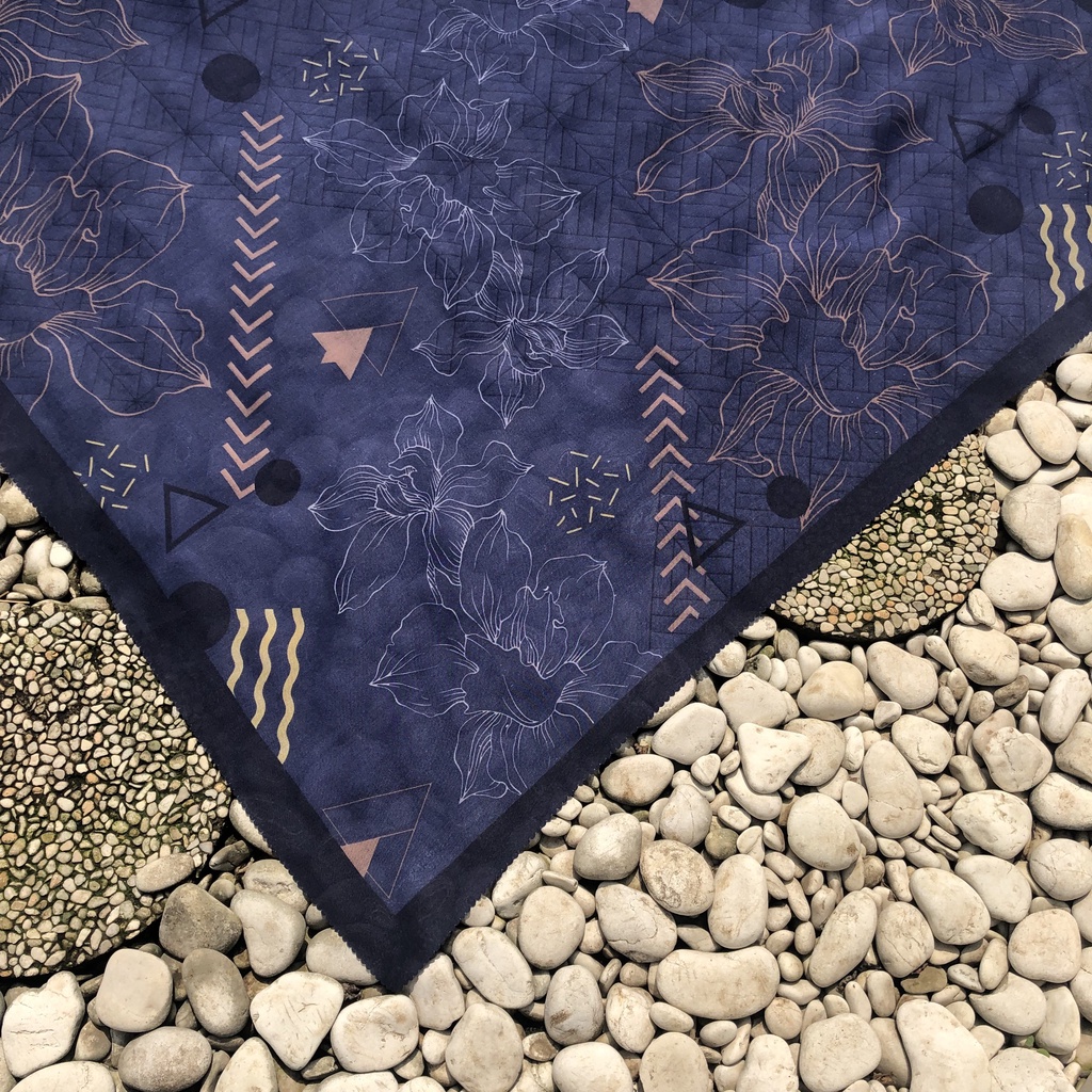 JILBAB MOTIF HIJAB SEGIEMPAT VOAL MOTIF PREMIUM JILBAB PRINT LASERCUT KERUDUNG SEGIEMPAT MOTIF MURAH-Kejora
