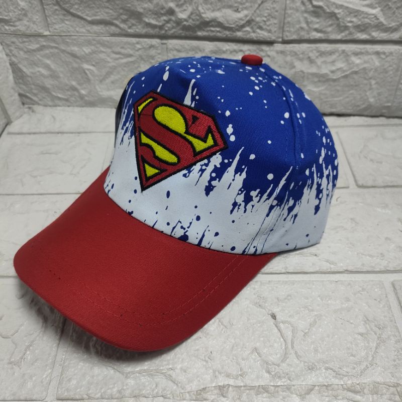 COD Topi Anak Karakter Superhero /topi anak laki perempuan usia 2-10 Tahun motif bercak