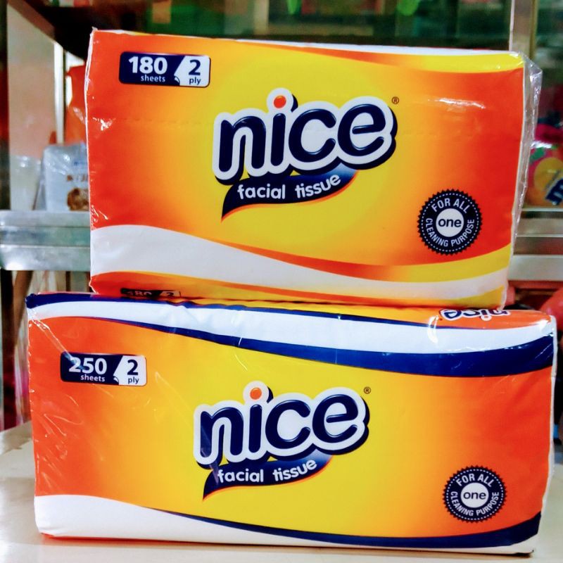 Tisu Nice 180 Sheet/250 Sheet