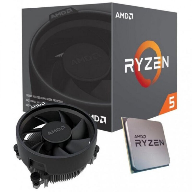 AMD RYZEN 5 3600X Box AM4 6 Core Zen 2 CPU with Wraith Spire Cooler