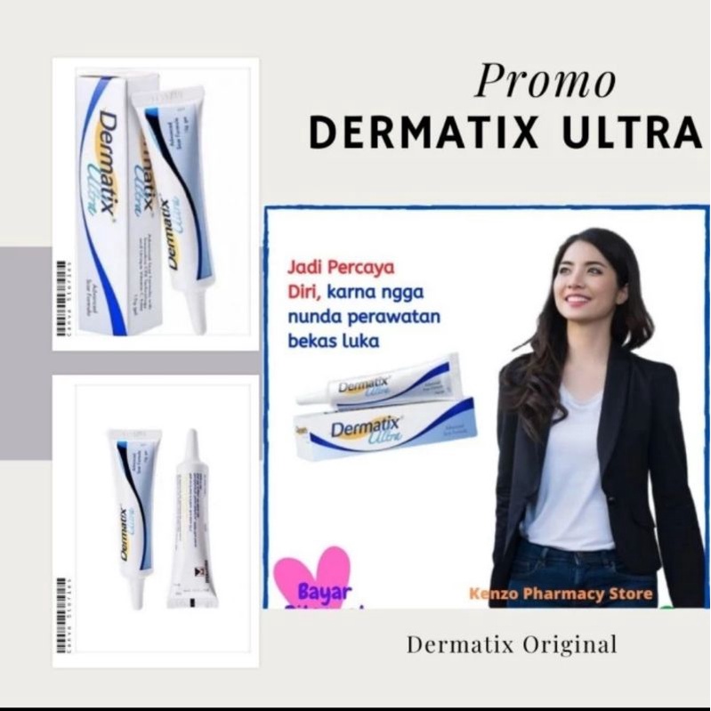 Jual Dermatix Ultra Perawatan Bekas Luka Gram Ada Scan Barcode Produk Original Shopee