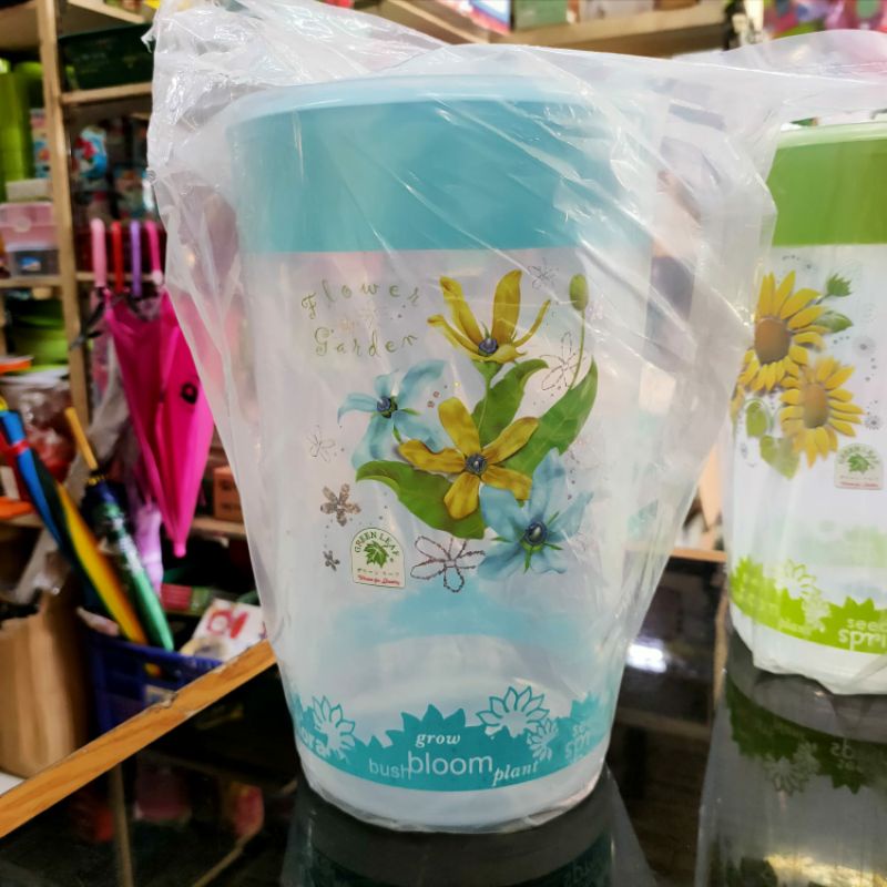 Eskan Plastik Jumbo Green Leaf / Teko 4L Diva 5999