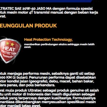 FEDERAL OIL OLI FEDERAL ULTRATEC 20W-50 0,8L