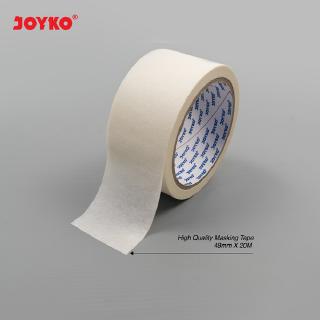 Masking Tape Lakban Kertas Warna Cream Joyko 48 mm x 20 Masking Tape Lakban Kertas Warna Cream Joyko 48 mm x 20