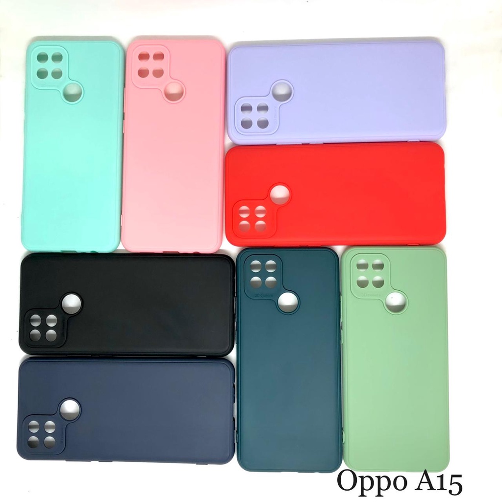 Softcase Casing Silikon Case Candy Macaron VIVO V21 4G/VIVO V21 5G/VIVO Y20/VIVO Y12/Y15/Y17/VIVO Y53S/Y51