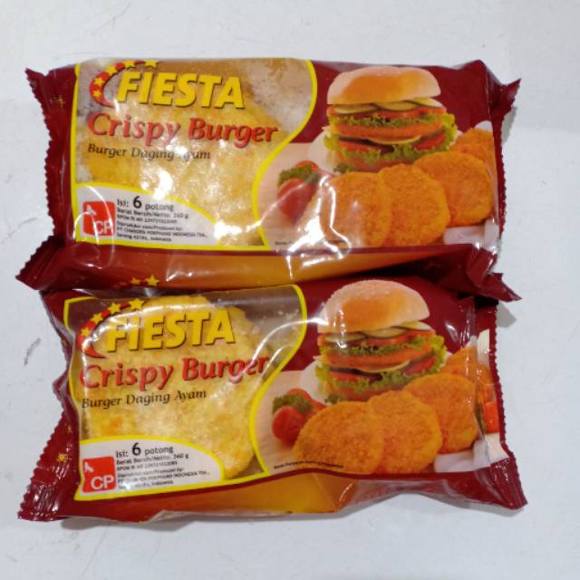 

FIESTA crispy burger 6s