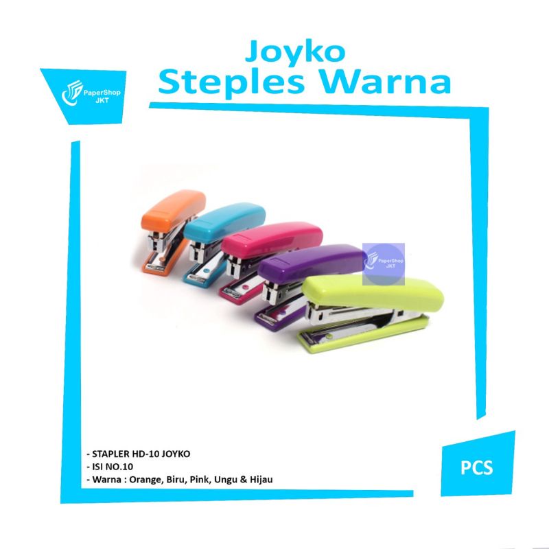 

JOYKO - Staples HD-10D Stapler Steples Warna