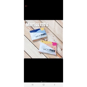 Tisu facial nice 180 sheet 2 ply dan peony dan besmarttis 180sheet montis 150-120 sheet MONTIS