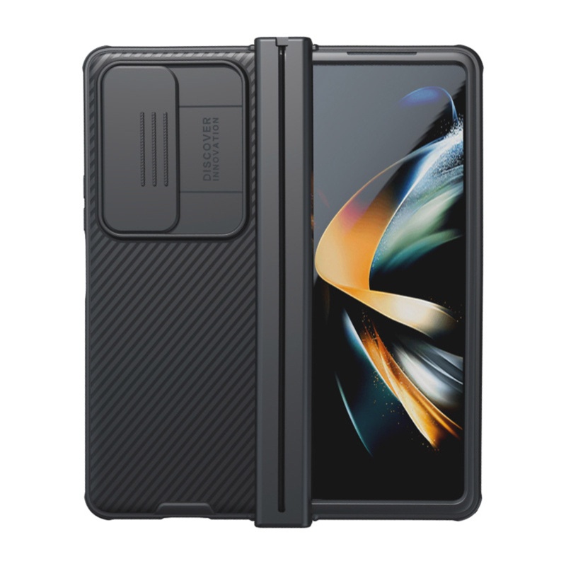 Nillkin Flip Case Handphone Anti Gores Untuk Galaxy Zfold 4 5G