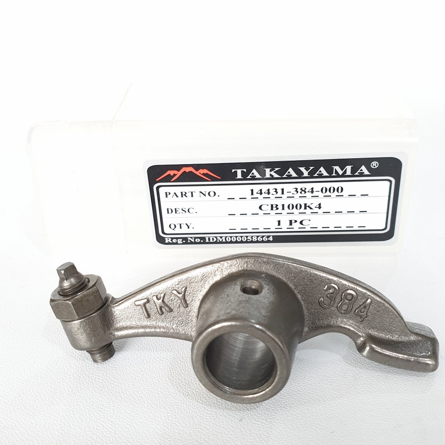 PELATUK KLEP + BAUT CB-100K4/GL-100 [14431-384-000]