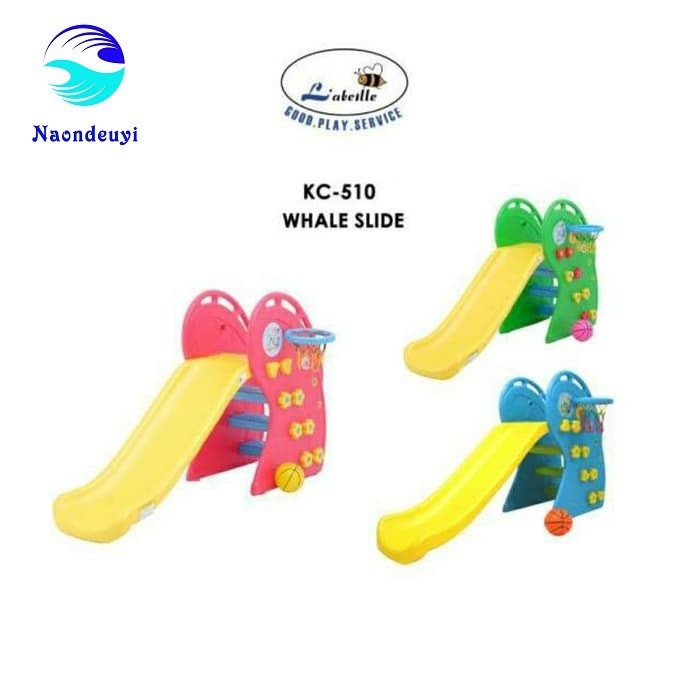 Perosotan Anak Labeille Whale Slide KC1002 Mainan perosotan anak