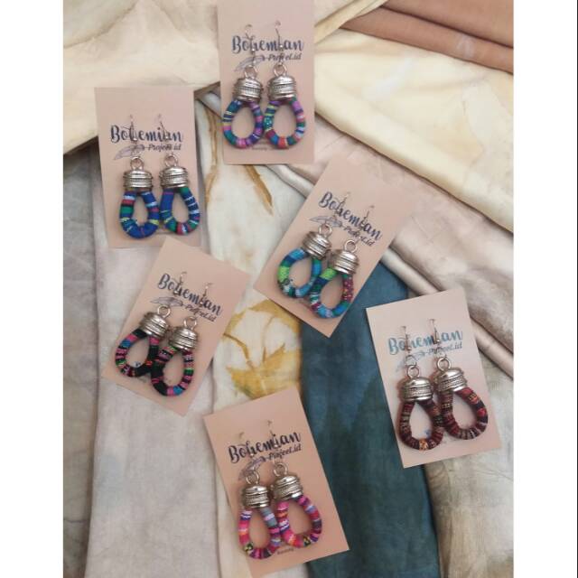 Anting Etnik Tenun