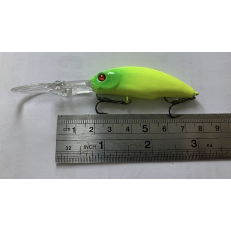 MINNOW UL LIDAH PANJANG 60s 10 CM HOOK #8