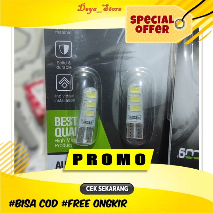 ORIGINAL Lampu Senja Led Motor Paling Terang Original Termurah Vario 125 Old Nmax Aerox Putih 2 Pcs