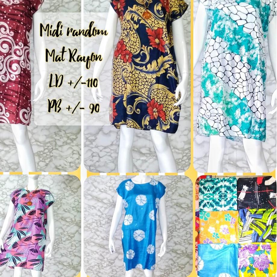 imuq-40 DASTER Midi / Mini / Bali, Harga Reseller Warna dan Motif Acak. Khusus hari ini