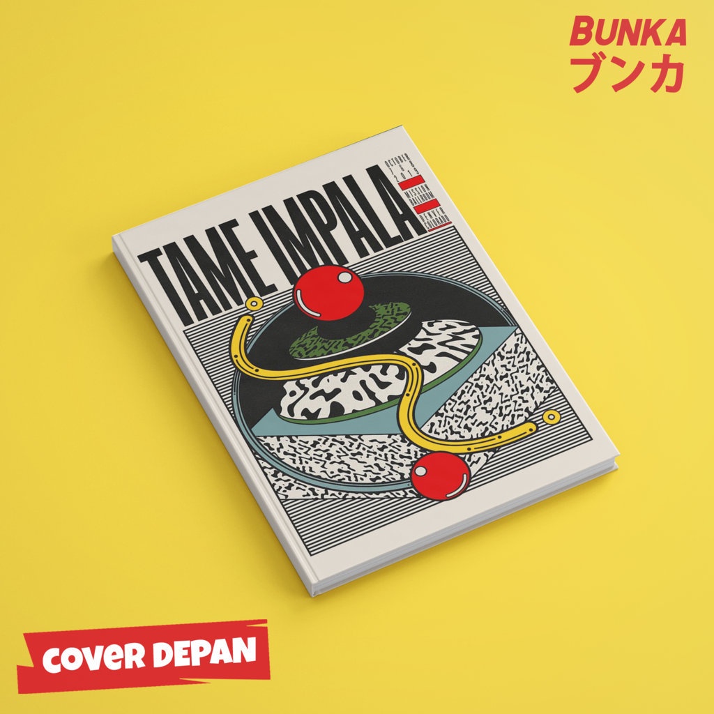 

Notebook Tame Impala 5 Hardcover A5 Buku Tulis Catatan Notes Agenda Planner Jurnal