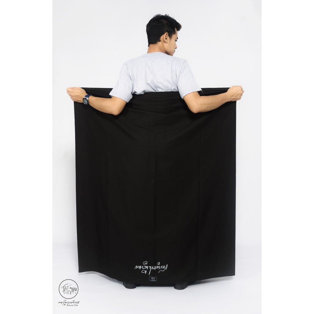 SARUNG KANJENG| SARUNG PURE SERIES |SARUNG HITAM ORIGINAL