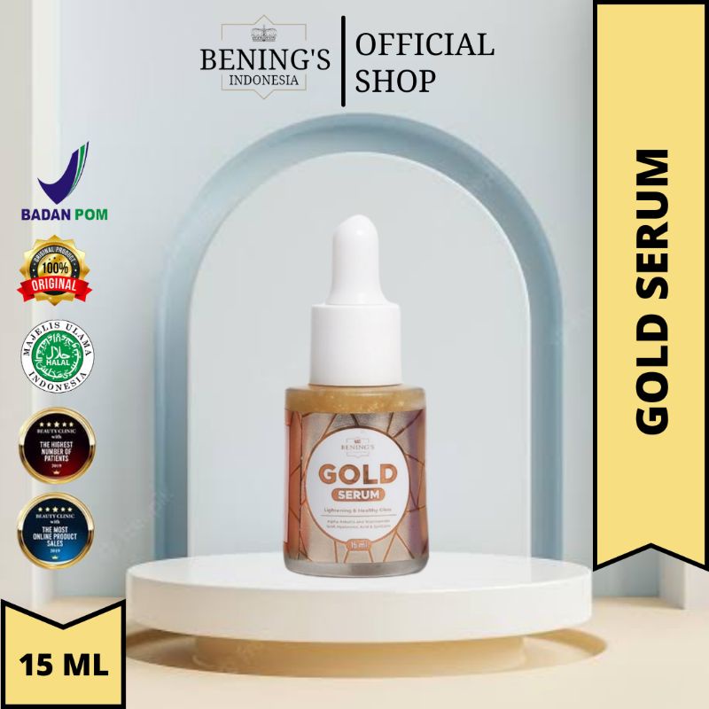 GOLD SERUM BENING'S SKINCARE DR OKY PRATAMA