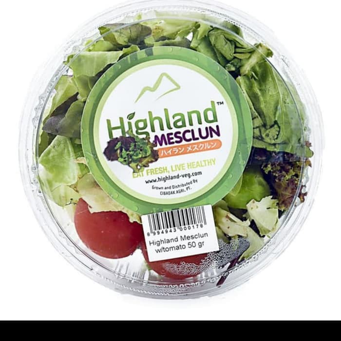 

highland mesclun mix 100 Gr