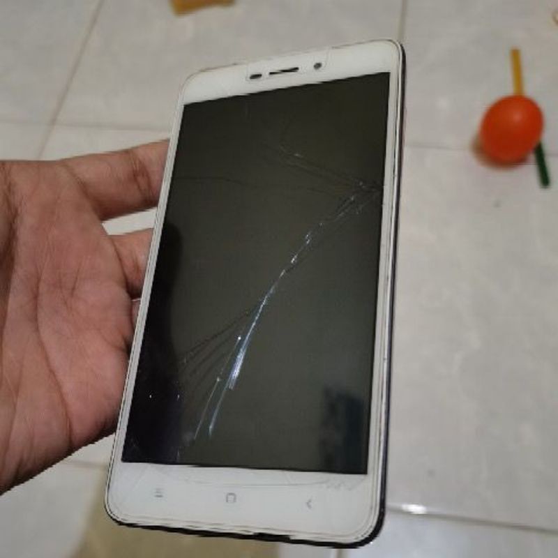 xiaomi 4a batangan minus layar retak