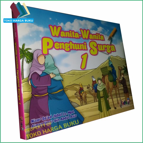 Wanita-wanita Penghuni Surga Jilid 1 ORI Komplit 1set - Penerbit Perisai Quran