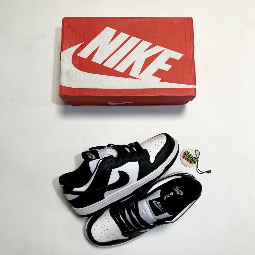 Jual SEPATU N*ke SB Dunk Low Black White | Shopee Indonesia