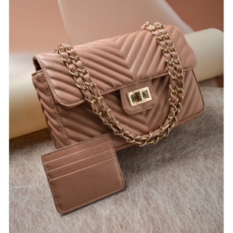 Boston Chevron Local.id Caramel