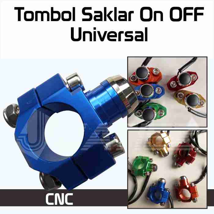 Tombol Saklar On Off Sepedamotor CNC Universal