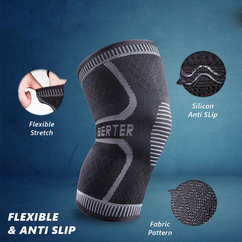 INFY - Pelindung Lutut Deker Lutut Knee Protector Pad Support Olahraga Running Fitness Cycling R551