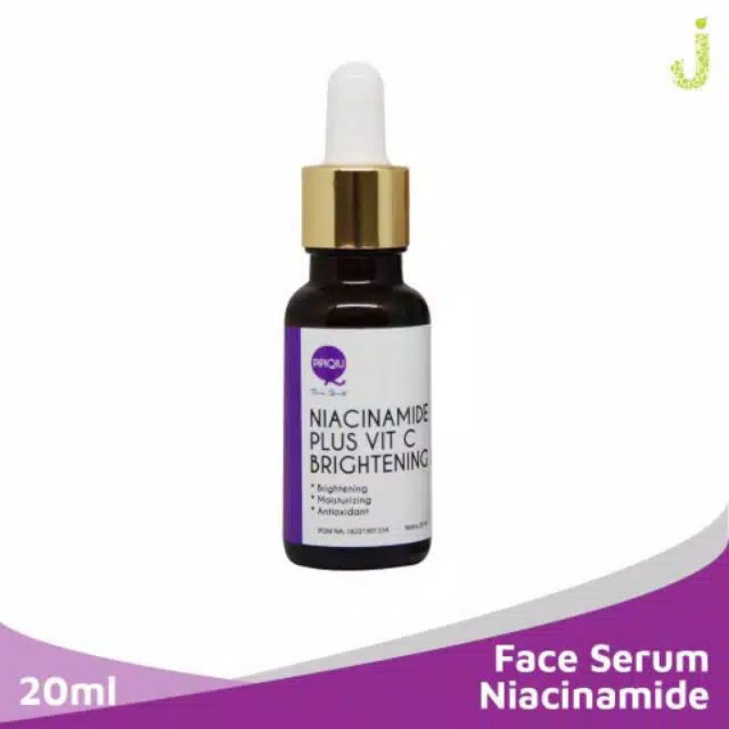 Serum Pencerah Wajah Vit C / Niacimide Plus Brightening Serum Pipiqiu