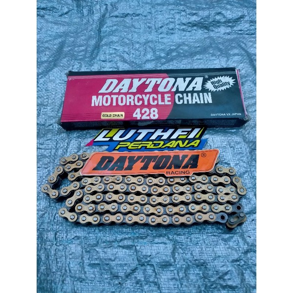 RANTAI DAYTONA GOLD VX JAPAN 428-130L