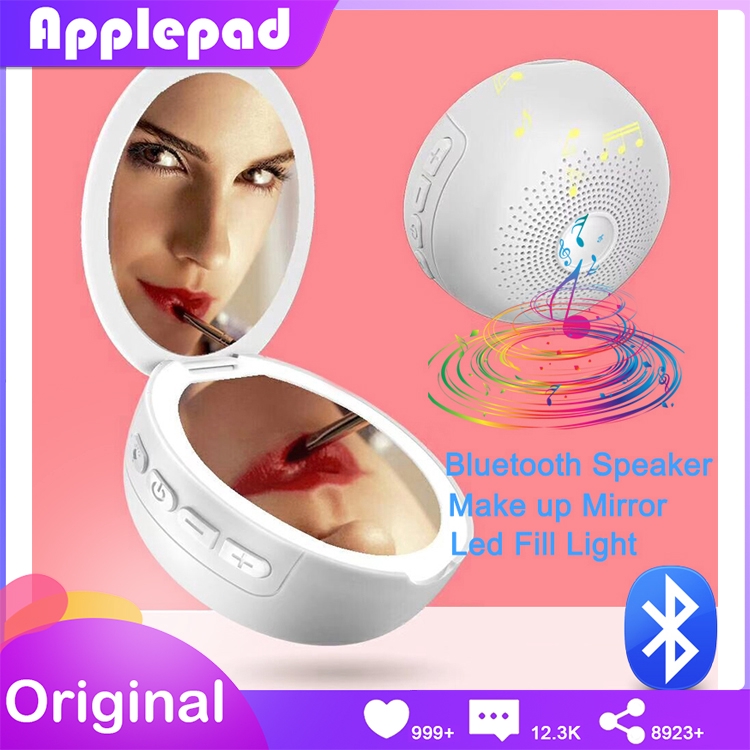 Cod 2020 New Version Bluetooth 5 0 Speaker Led Fill Light Makeup Mirror 3x Magnifying Vanity Mirror M6 Shopee Indonesia