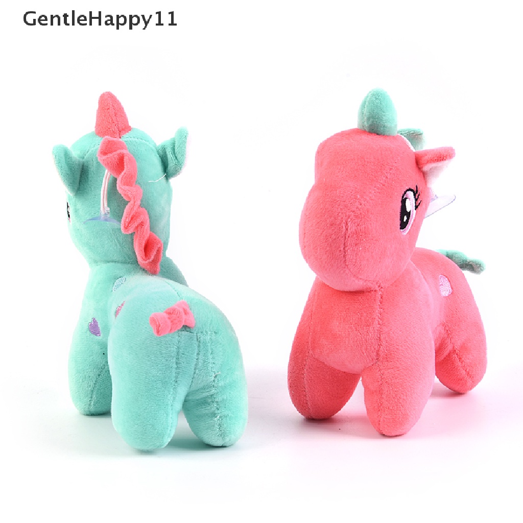 Gentlehappy Mainan Boneka Unicorn Pelangi 20CM Bahan Plush Untuk Bayi / Anak