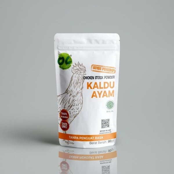 Organic Center- Bumbu Rasa Kaldu Ayam Chicken Stock Powder 80g for 1+ Years