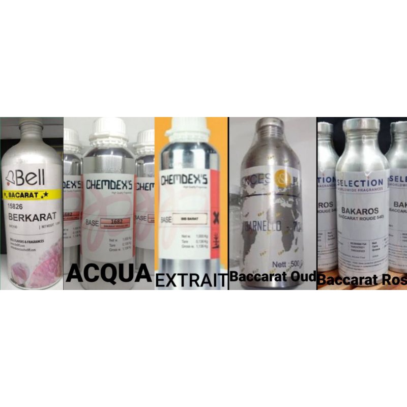 Bibit parfum non alcohol Roll On 3ml 6ml 7ml 10ml  Baccarat Collection Baccarat Rough/Bell, Baccarat